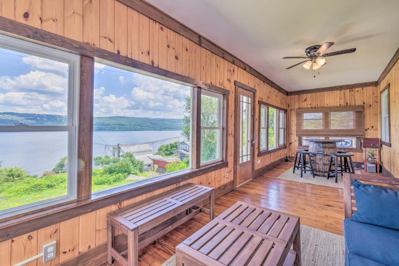 Watkins Glen Lakeview Cottage With Waterfall! Zewnętrze zdjęcie